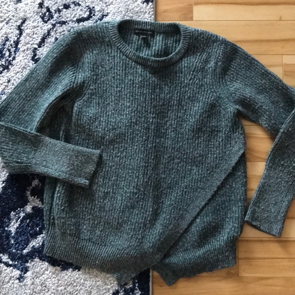 Banana Republic green knit sweater